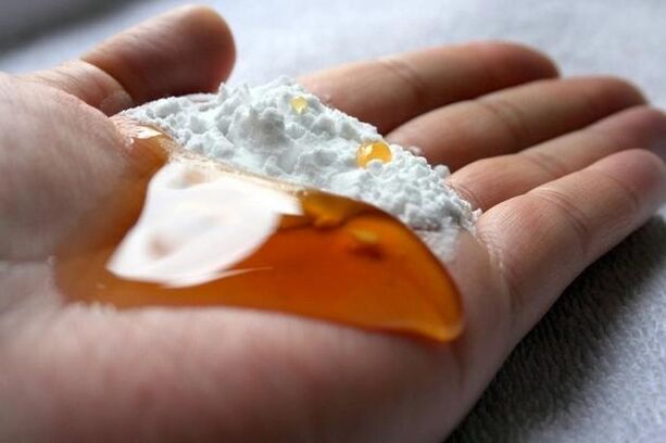 Bicarbonate de soude et miel pour l'agrandissement du pénis